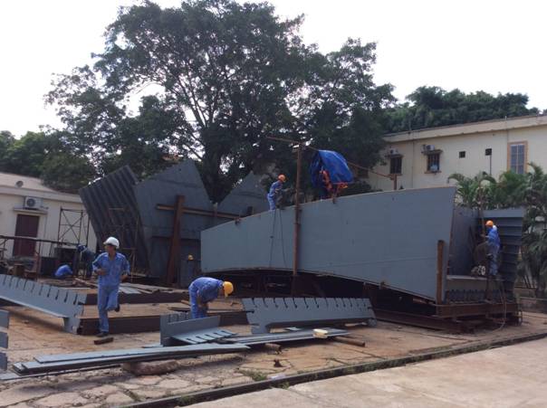 chế tạo kết cấu thép 