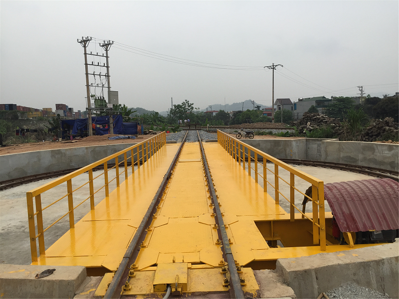 Sản xuất Cầu quay đầu Tàu